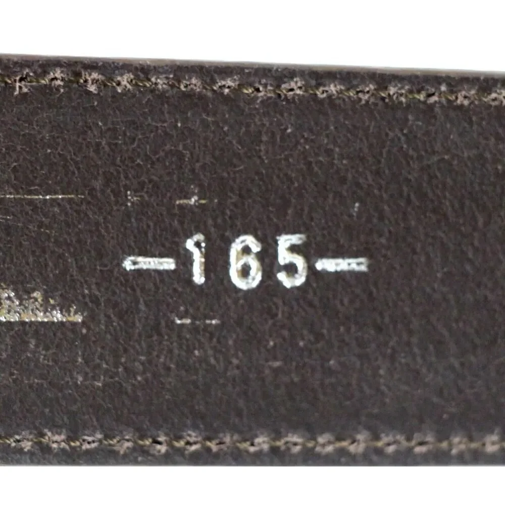 Vera Pelle Italy BROWN GENUINE LEATHER 1.25